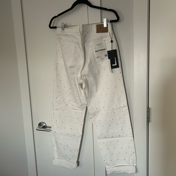 Rag&bone Dre rhinestone boyfriend jean - Picture 2 of 5